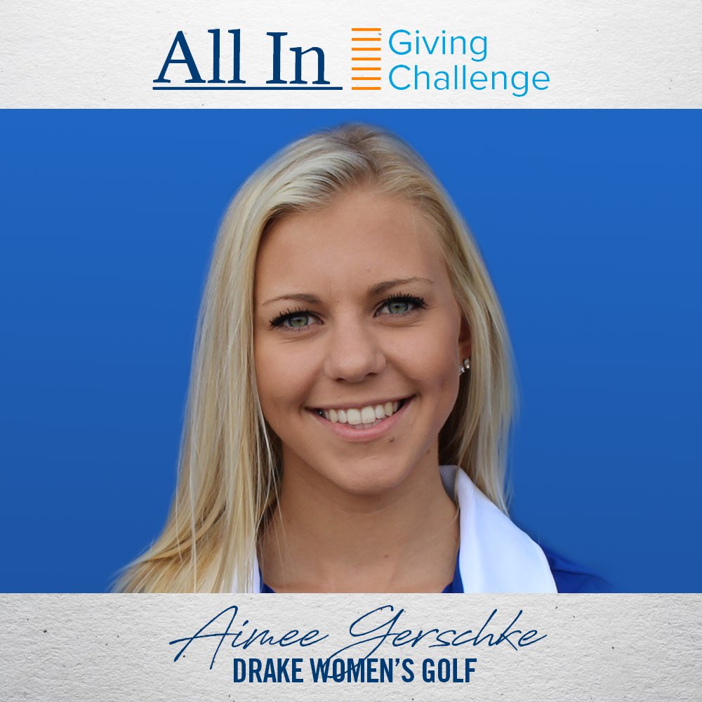 “I am All In for Drake Athletics because I owe it back to the place that has had one of the biggest impacts on my life so far”
 
#DrakeAllIn <a href="/DrakeWGolf/">Drake Women's Golf</a> <a href="/DUBulldogClub/">Drake University Bulldog Club</a> 
🐾 all-in.drake.edu | Bulldog Club
