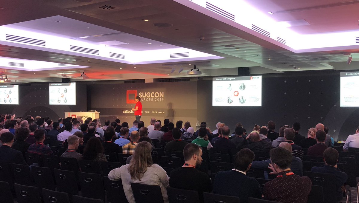 It’s #SitecoreMVP award 🥇 time! #SUGCON #Sitecore // <a href="/VargaT/">Varga Tamas</a>