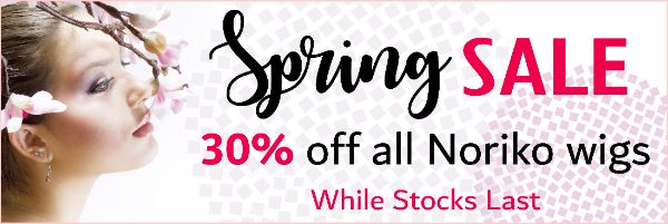 valentinewigs's tweet photo. SPRING SALE - 30% Off Noriko Wigs While Stocks Last - https://t.co/cnPxz2bfUf https://t.co/ibyQhaDr4P