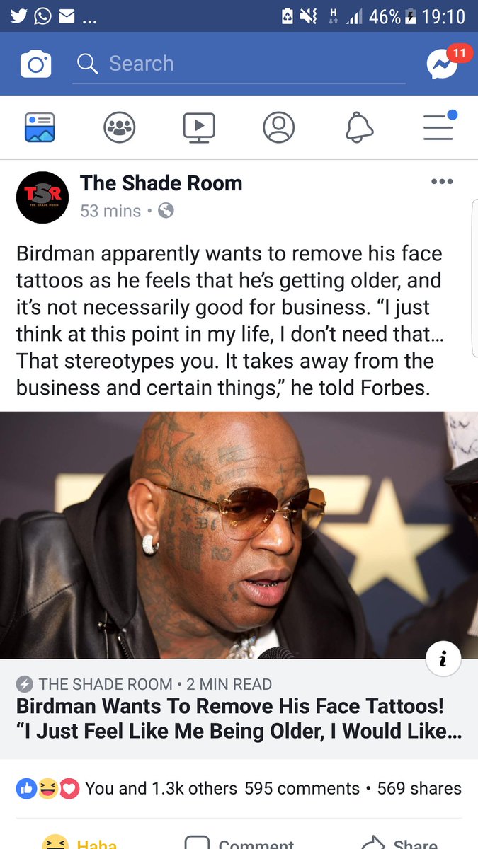 Birdman Defies His 52 Years Showing off His TattooCovered Body in This New  Photo