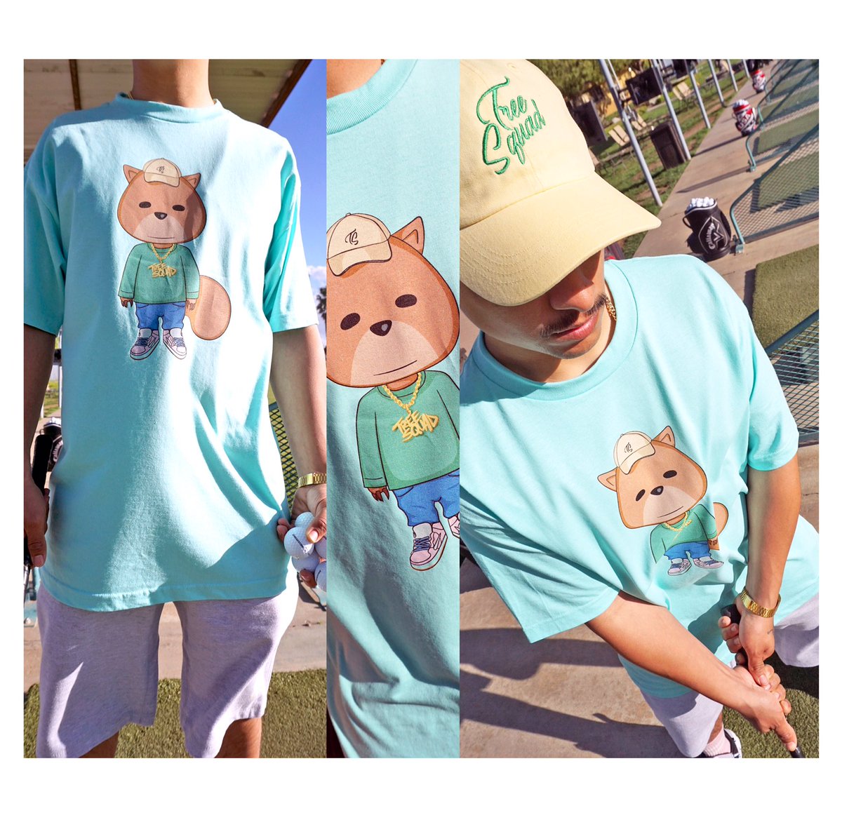 TheTreeHouse210's tweet photo. In the Trees tee 🌲🐿 SS19//Tree Squad//Golf Squad Collection Available Now! 
...
...
#treehouse #dufflesquad #streetwear #golf #golfsquad #greenongreen #fresh #complex #streetart #new #ss19 #collection #art #clothing #style #california #streetstyle https://t.co/HKEtkCfR1L
