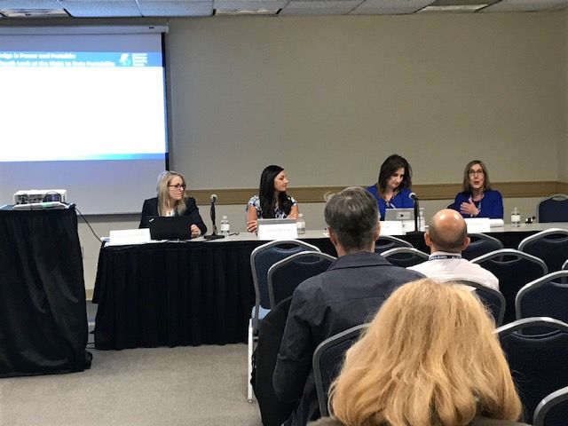 TrustArc's tweet photo. "Knowledge is Power and Portable: An In-Depth Look at the Right to Data Portability" session at International Privacy + Security Forum in DC! #IPSF19 https://t.co/0jywjfASM4