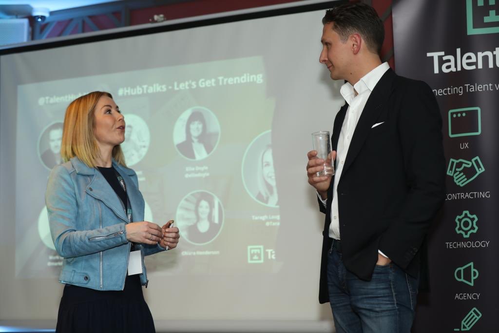 TalentHubNews's tweet photo. #HubTalks Q&A with @TaraghLG & @BrianCorish #theamazoneffect https://t.co/G43GZBGBVR