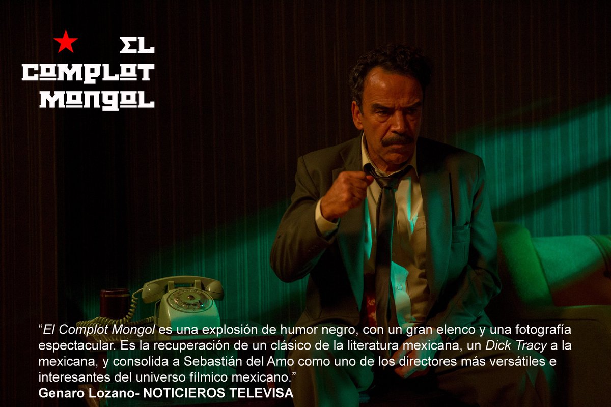 MongolComplot's tweet photo. Gracias @genarolozano @NTelevisa_com 
@MongolComplot estrena 18/Abril @CinepolisDist #PincheIntrigaInternacional
@DamianAlcazar @Delamori @EugenioDerbez @RobertoSosaMx @chabelooficial @aribrickman @moiarizmendi @SANCHEZPERROS @bengzeng @romupi @faisirrito @hectorkotsi https://t.co/iPXBATHLWt