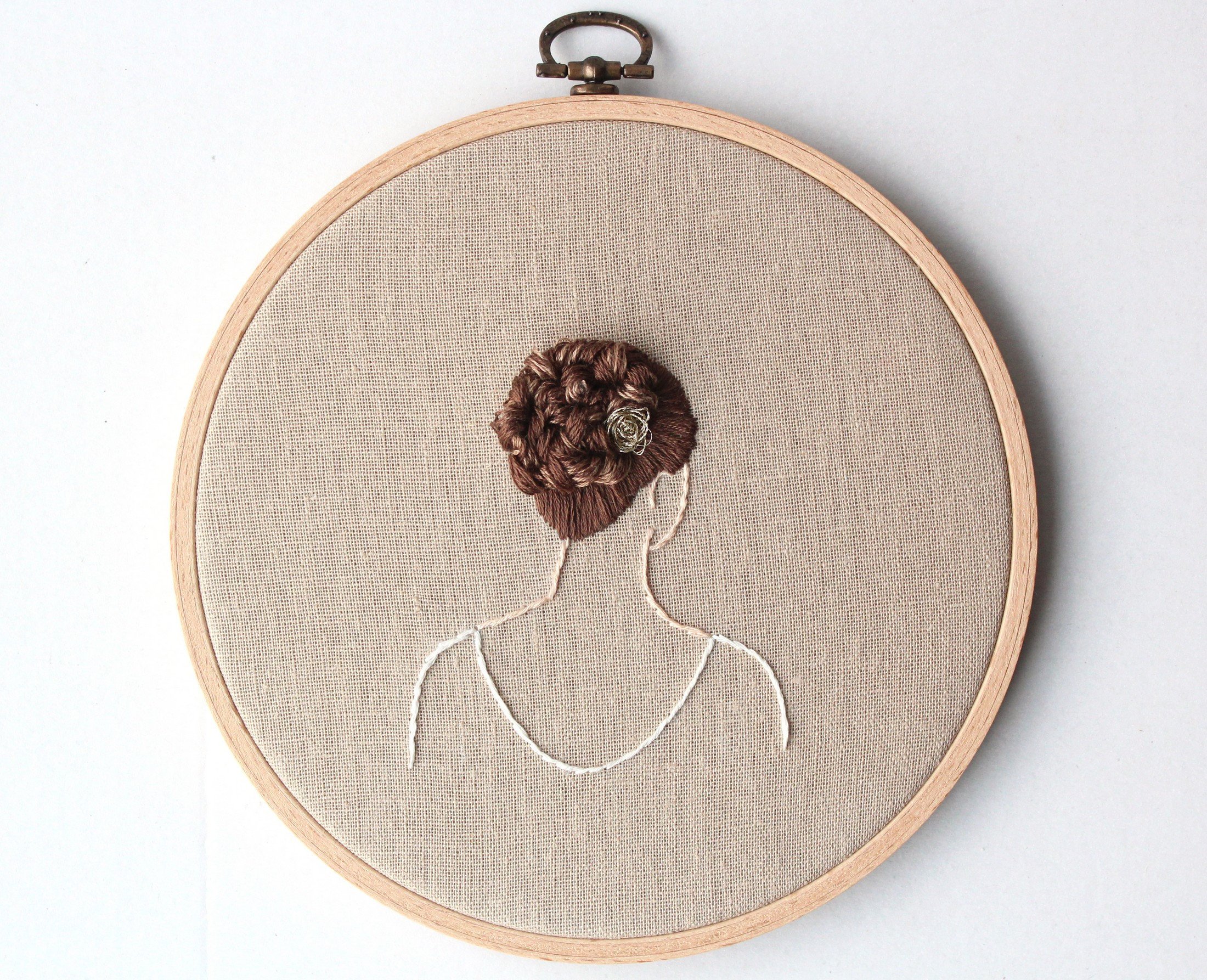 Hair embroidery sale