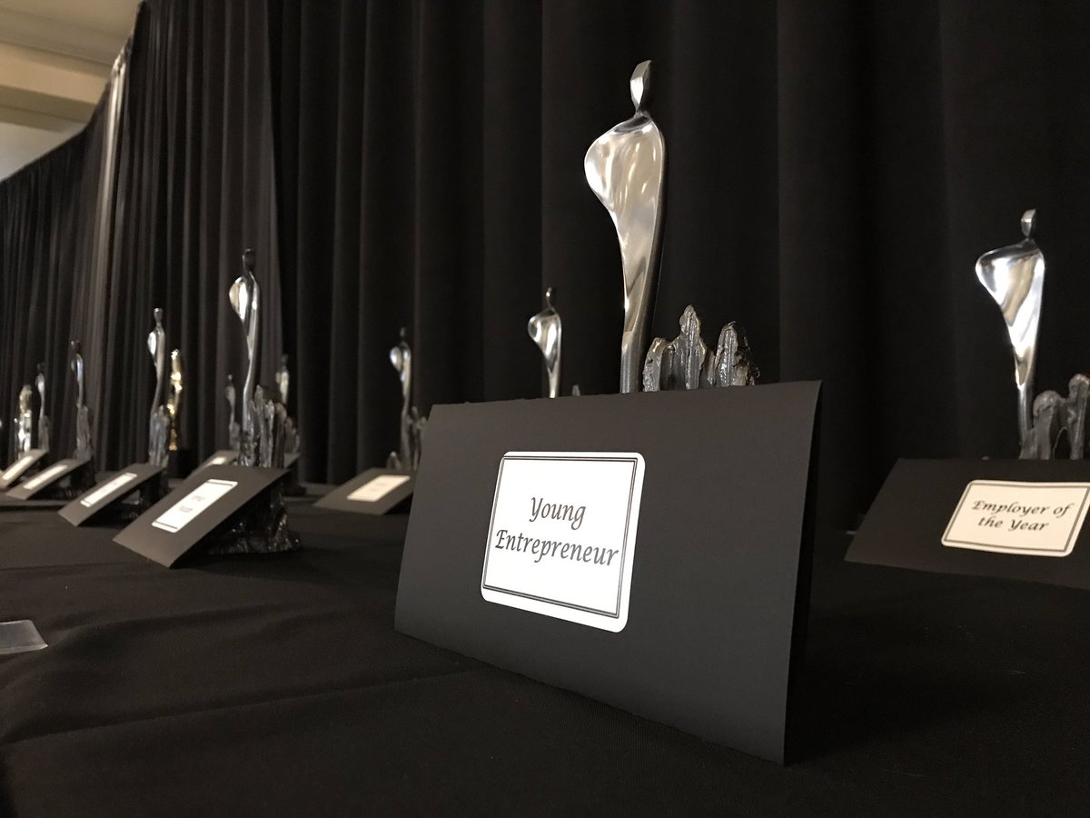 OurForte's tweet photo. Awards in place! @burlingtoncofc #BCofCGala #nopeeking https://t.co/zWHn1sVLzi