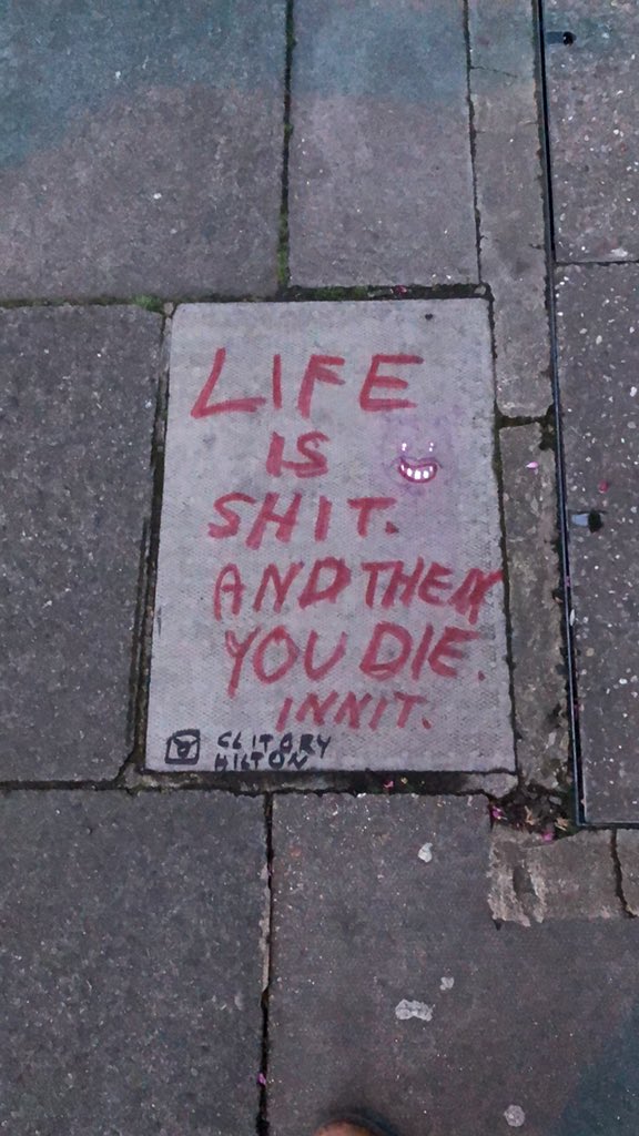 mike_forster's tweet photo. Inspiring words on my way home https://t.co/4ljY7t0q0f