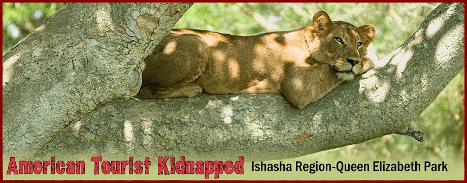 American Tourist is Kidnapped on Safari in Queen Elizabeth Park -Uganda kabiza.com/kabiza-wildern…
