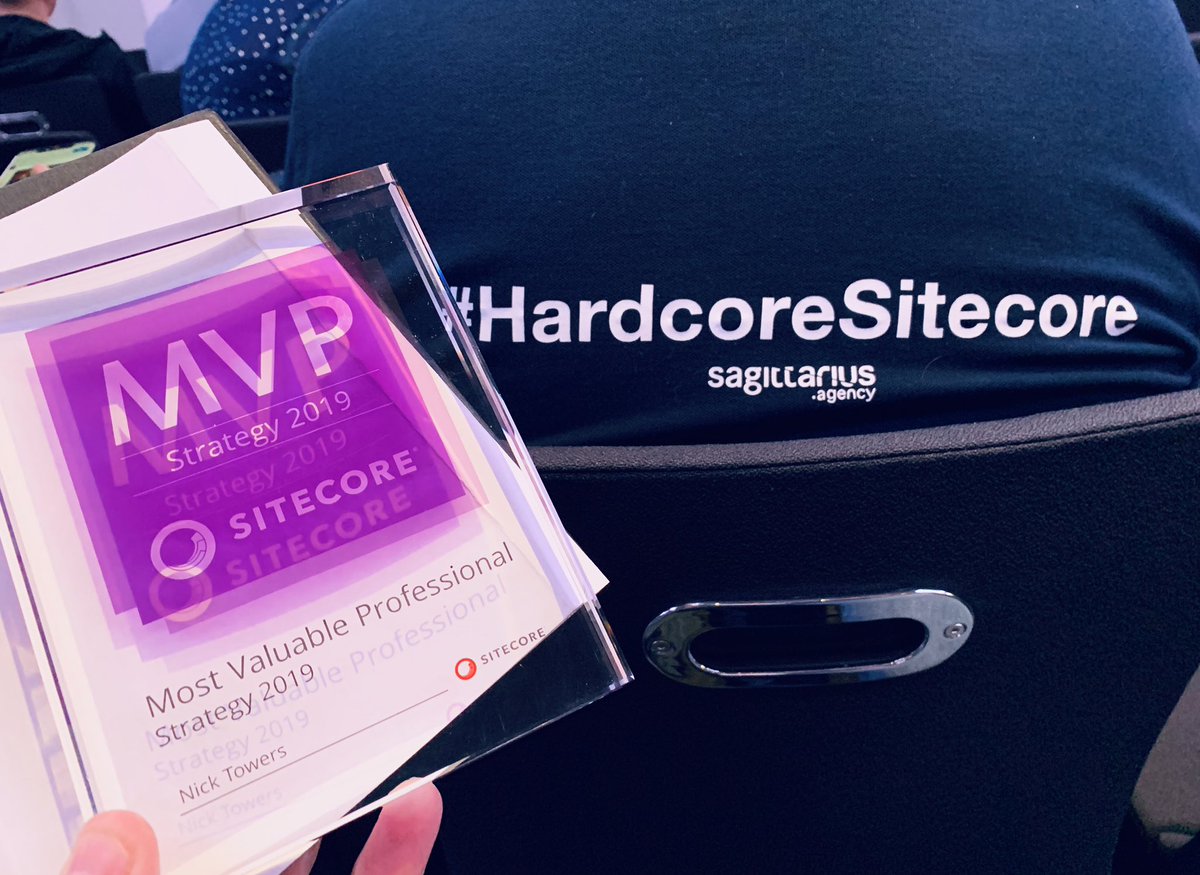 nick_towers's tweet photo. Great to be in the company of so many brilliant people who are truly passionate about what we do #honoured #thirdyearrunning #sitecoremvp #mvp #strategy @Sitecore #SUGCON #london with @paulrstephen @ativn @ifataftah and the team @SagittariusMktg https://t.co/SZnMavyljw