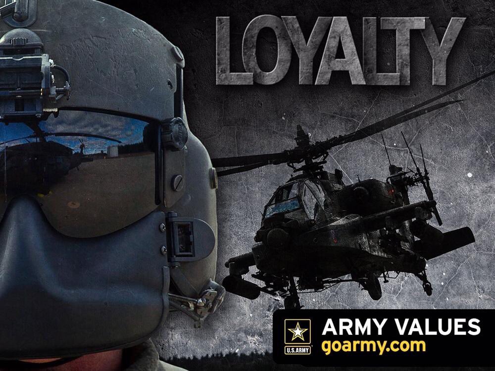 ArmyWilkins's tweet photo. Army Values on: LOYALTY
Bear true faith and allegiance to the U.S. Constitution, the Army, your unit and other Soldiers. Bearing true faith and allegiance is a matter of believing . . . 
#ArmyWilkins #Call2565256088 #WhatAreMyOptions #MakingMoves #HelpMeSoldier #lifeline #GoArmy https://t.co/7jCEg9zg5O