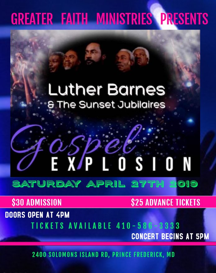 Gfm Ministries Greaterfaithmd Twitter