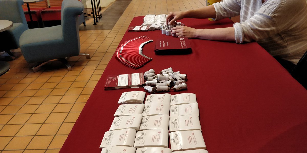 Come visit our friends in the technology department on the second floor of CFO! If ya say you're gonna do your course evals, you get free things! #twu