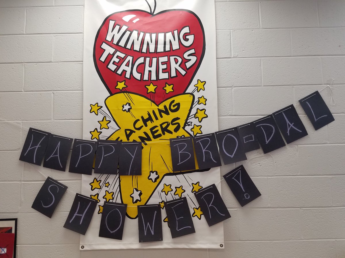 JenWevodau's tweet image. Congratulations and best wishes 
to Mr. Benner and the new Mrs.!

@SASD_IC #ICTeamConquerors