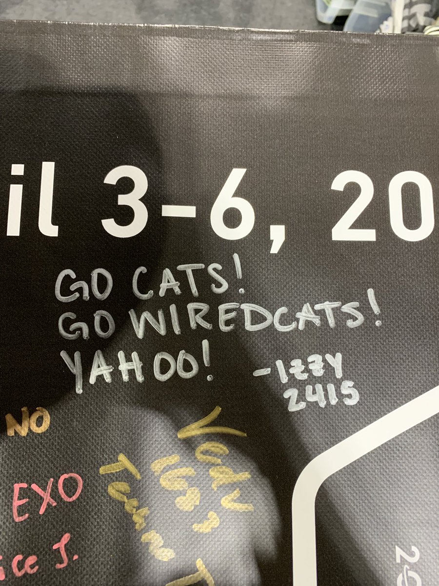 2415 WiredCats (@frcwiredcats) on Twitter photo Just signed the <a href="/ThatRobotLife/">That Robot Life</a> poster with Mr. Jim Black’s cheer! We 💚 our sponsors!! #omgrobots Just signed the <a href="/ThatRobotLife/">That Robot Life</a> poster with Mr. Jim Black’s cheer! We 💚 our sponsors!! #omgrobots