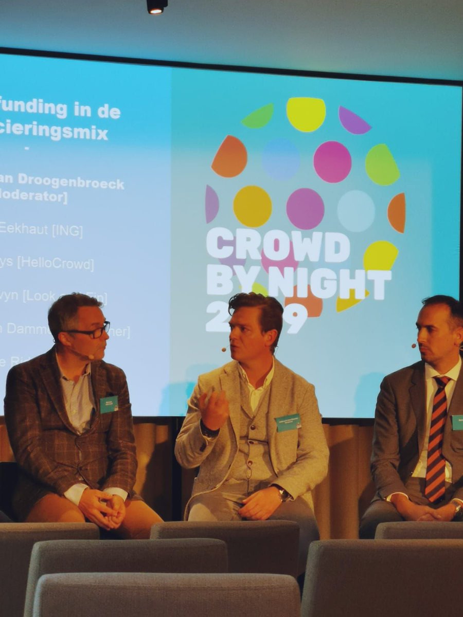Live vanop Crowd By Night! #crowdfunding #crowdlending #crowdbynight