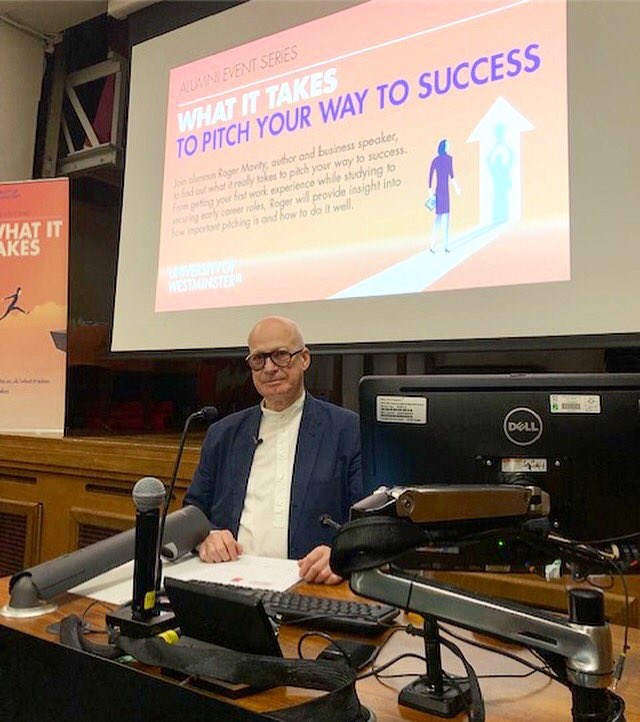 thanks for having us <a href="/UniWestminster/">University of Westminster</a> #whatittakes #pitch #successstories #alumnitalk #community #lifesapitch #rogermavity