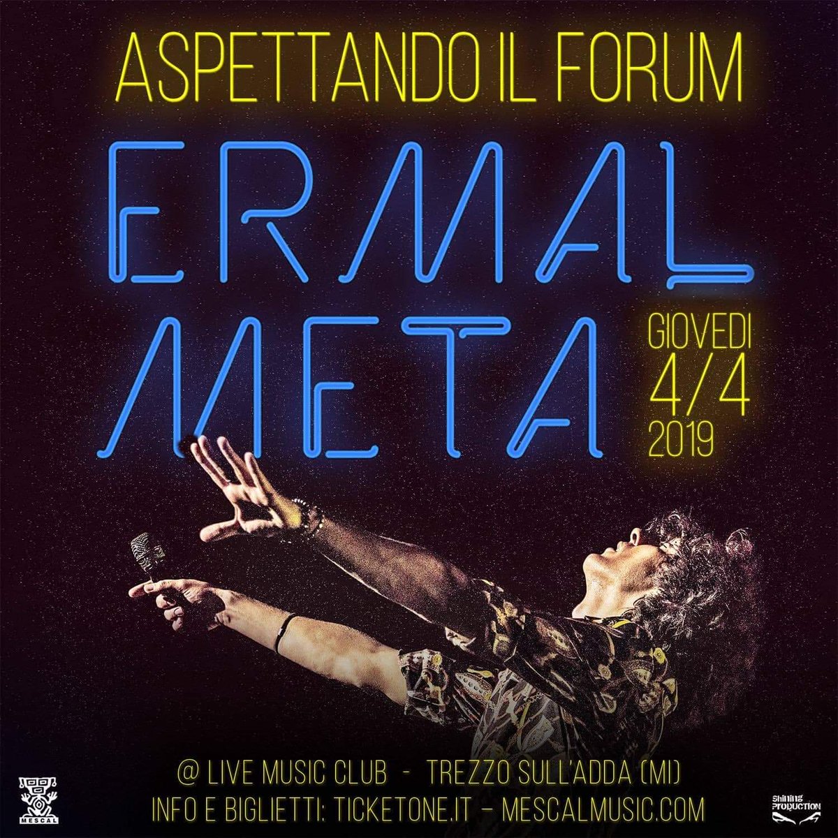 famedalupi's tweet photo. E da stasera #AspettandoIlForum diventa musica e mantra
#TrezzoSullAdda #LiveMusicClub #ErmalMeta #WorkInPro https://t.co/43pTVXu0pC