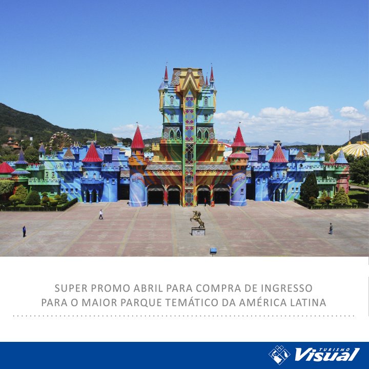 visualturismo's tweet photo. Quer conhecer o Parque Beto Carrero World? A Visual oferece ingressos com valores a partir de 12x de R$ 7,08. Converse com seu Agente da Visual e confira nossos pacotes com bilhete aéreo, hotel e traslados.
#visualturismo #agentedeviagem #parquebetocarrero #ingressos https://t.co/LJjlLhVAZd