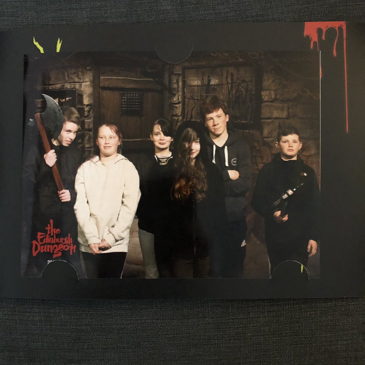 cldwyt's tweet photo. Some scary memories ๐ป๐นโ ๏ธ๐๐
โฃ
#EdinburghDungeons #Fun
#StrathmartineAndLochee
#YouthWorkChangesLives ๐ https://t.co/uAozDSnrQ1