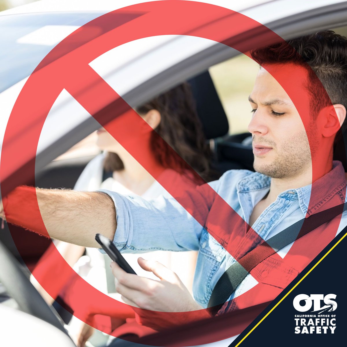 The 'U drive. U text. U Pay.' campaign is a nationwide effort this month to enforce cell phone laws and raise awareness about the dangers of distracted driving. #JustDriveCA #NationalDistractedDrivingAwarenessMonth