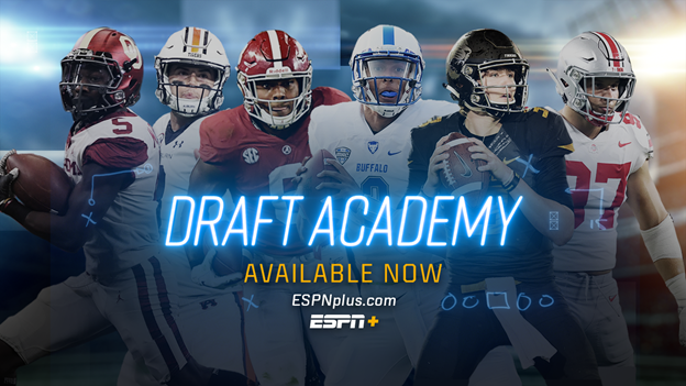 bhofheimer_espn's tweet image. Our 2019 'Draft Academy' series is now streaming exclusively on ESPN+. Among the featured #NFLDraft prospects are 3 QBs: 
🏈 Drew Lock, @MizzouFootball
🏈 Jarrett Stidham, @AuburnFootball 
🏈 Tyree Jackson, @UBFootball 
es.pn/2YIcgJ0