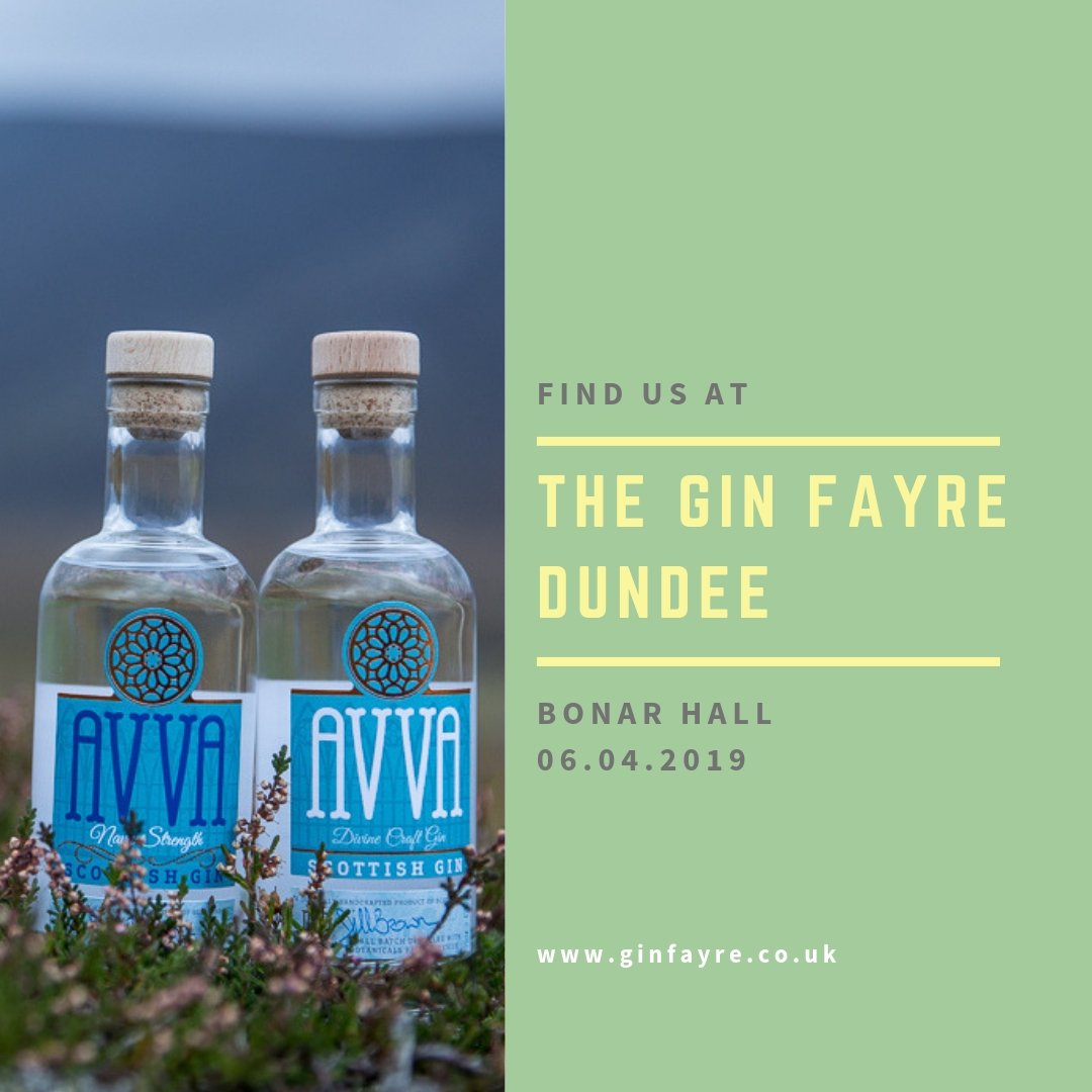 Looking to see the full range of Avva Scottish Gin?
We're at the Gin Fayre in Dundee this weekend!
ow.ly/xVgZ30od7mg