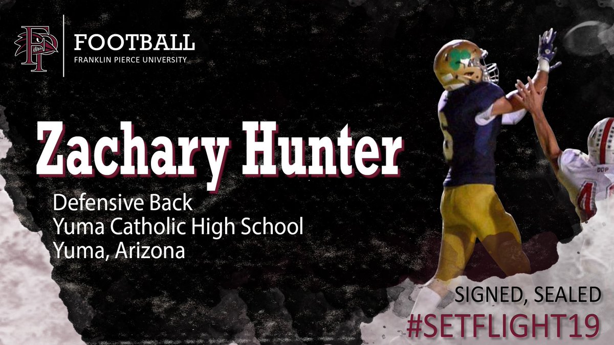 Coach_GAS's tweet photo. .@FPUathletics @Ravens_FB #RavenNation would like to officially welcome @zhunter30 to the Raven Football Family! #SetFlight19 https://t.co/ELLu71guJg