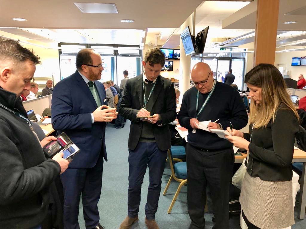 squareintheair's tweet photo. Great to launch The Bridge Of Hope (@HopeInRacing) at Aintree Racecourse today.
Thanks to all who are helping to raise awareness of the project. #HopeInRacing #GrandNational https://t.co/yflOiFK93b