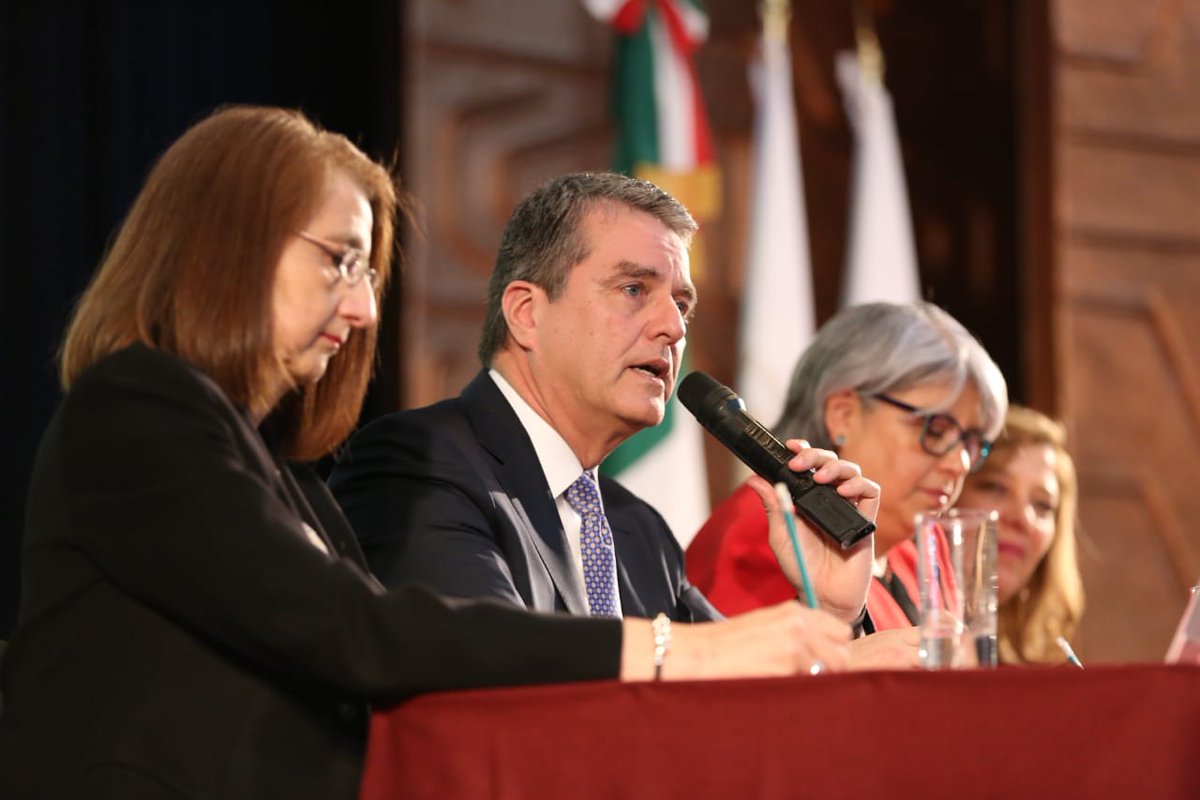 CIIEITZacatepec's tweet photo. INADEM_SE: RT GMarquezColin: Recibimos en la SE_mx la visita de Roberto Azevêdo, Director General de la OMC_es, en donde impartió una conferencia magistral sobre el sistema multilateral de comercio 

#EconomíaIncluyente https://t.co/3AuRzClW2o