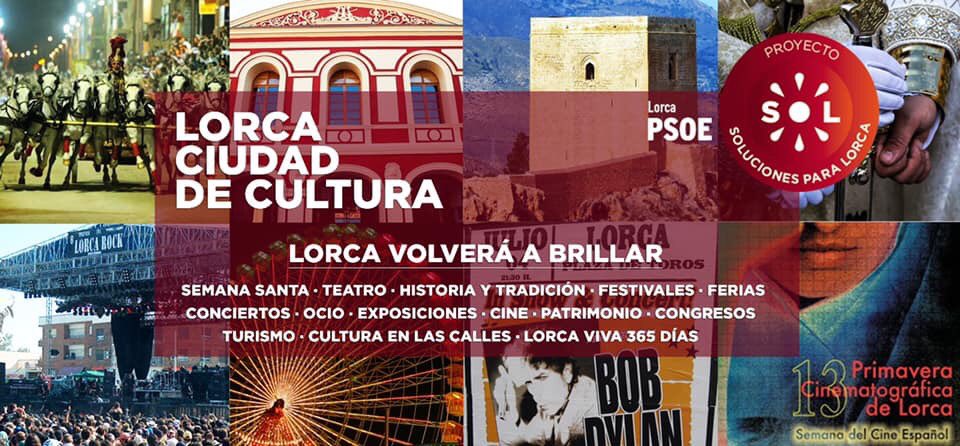 IreneJodar's tweet image. #LorcaVolveráABrillar cuando @DiegoJMateos sea alcalde. Dinamizar el sector cultural, patrimonial y turístico es una de las bases del #ProyectoSol