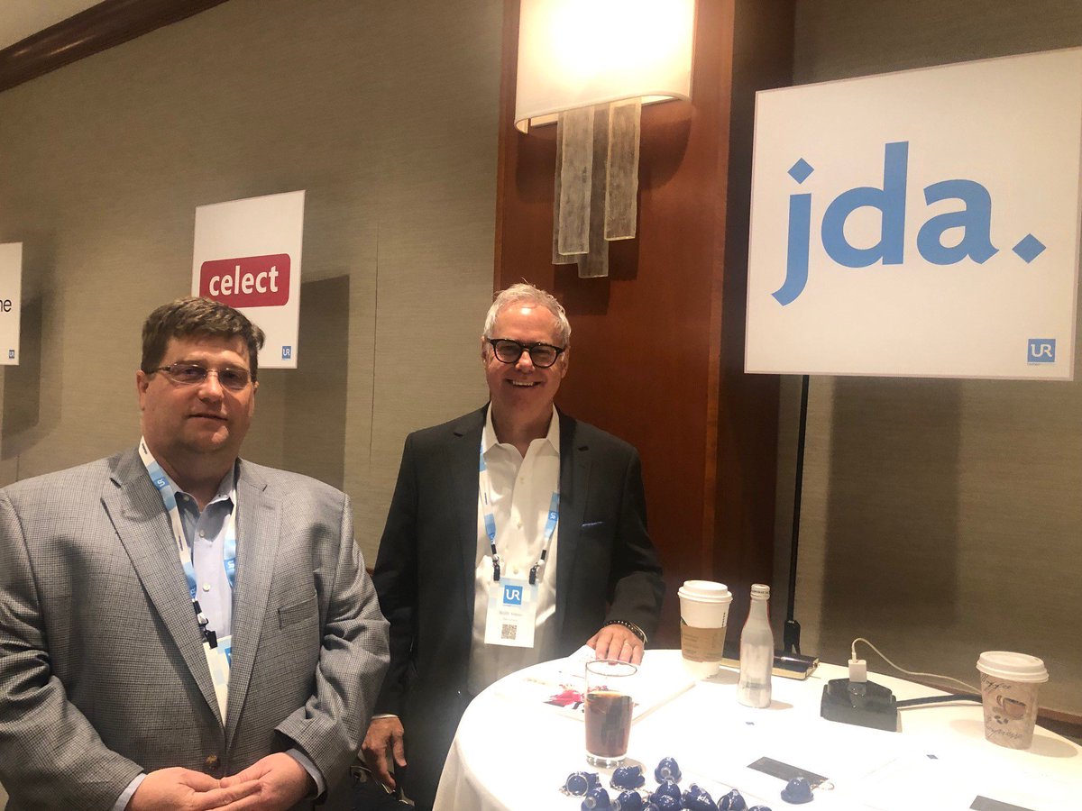 Our team members JoAnn Martin and Keith Adams attended @UnifiedRetail hosted by partner @Columbus_Group in NYC this morning! Here's a pic of Keith at the event #unifiedretailing