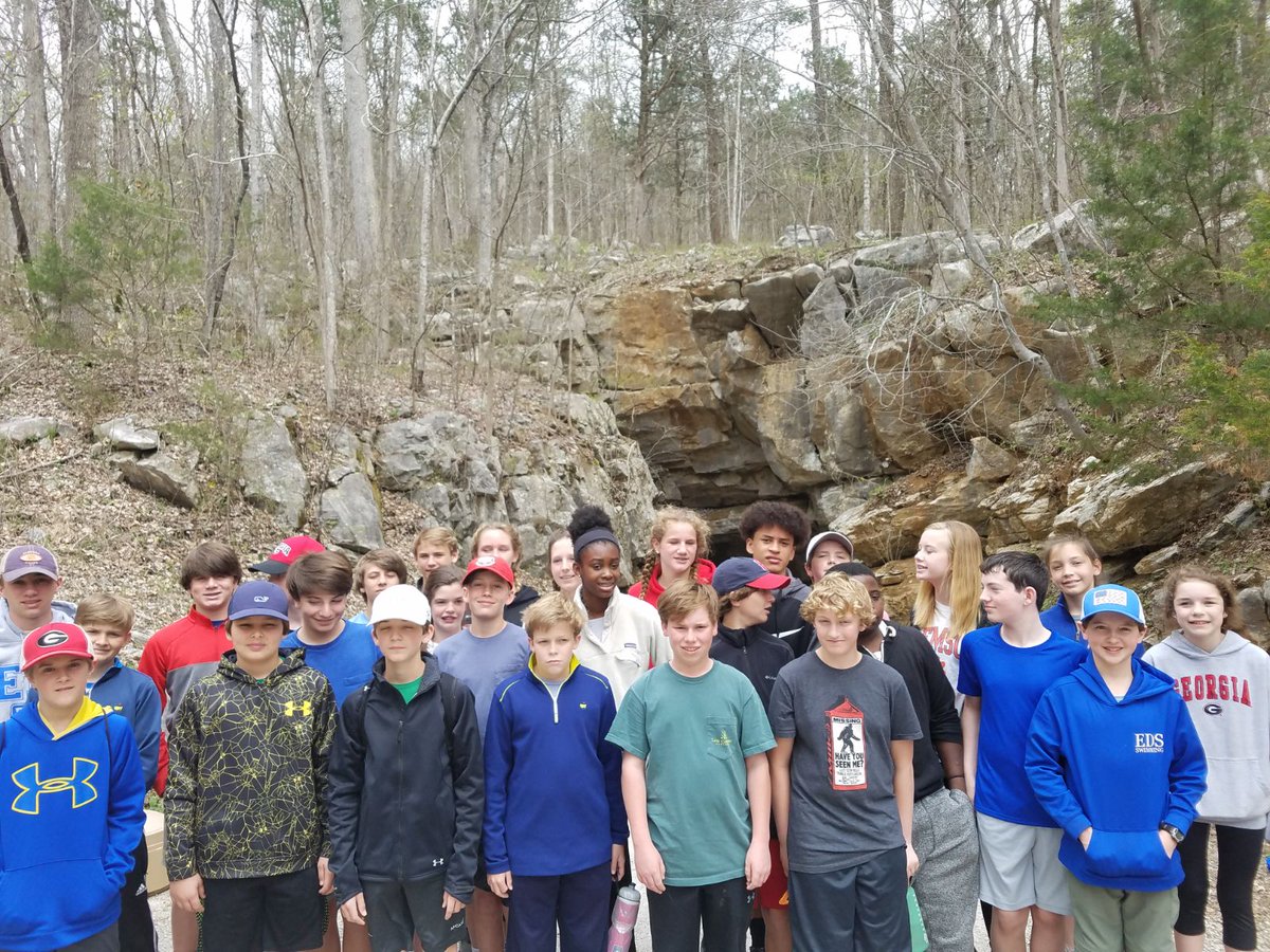 EDSAugustaTrips's tweet photo. A brisk hike today at Cumberland Caves. #7EDS https://t.co/R7o3oeQGNd