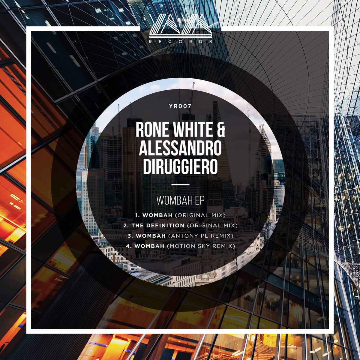 YR007

Check out the previews for <a href="/DjRoneWhite/">Rone White</a> &amp; Alesaandro Diruggierio - Wombah EP feat remixes from Antony PL &amp; <a href="/MotionSkyMusic/">Motion Sky</a> 

<a href="/beatport/">Beatport</a> Release: 19/04/19
Official Release: 03/05/2019

soundcloud.com/yayarecords/se…