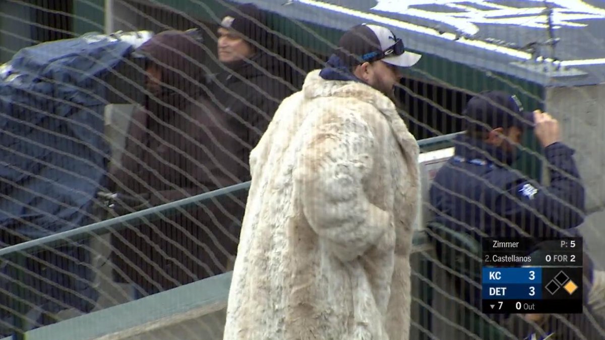 Cut4's tweet photo. Wearing nothing but the finest for Detroit's Opening Day. #MotorOn https://t.co/4sTuzXcMw1