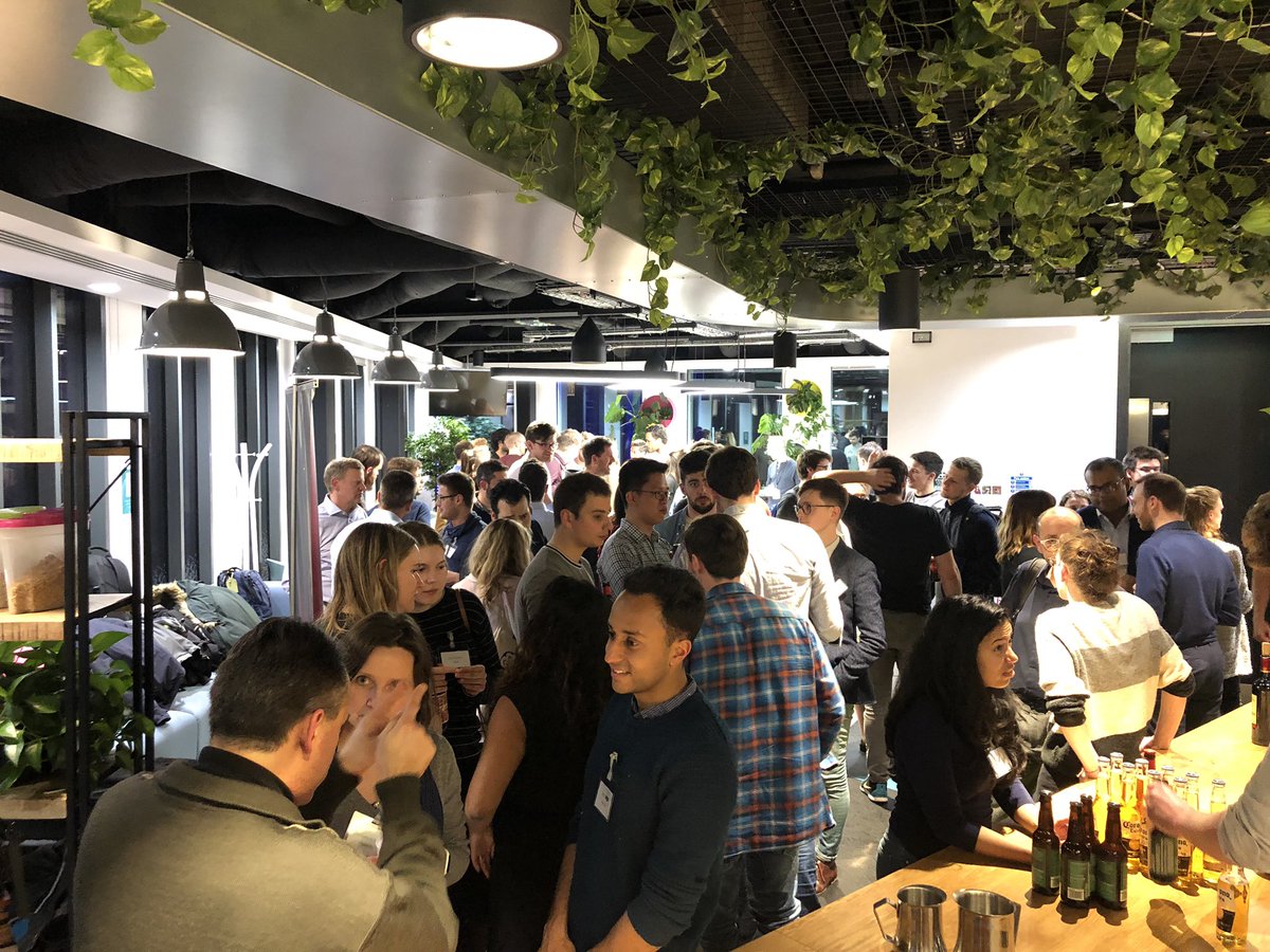 Our Data Science Networking Event this evening #XcedeData #DataScience