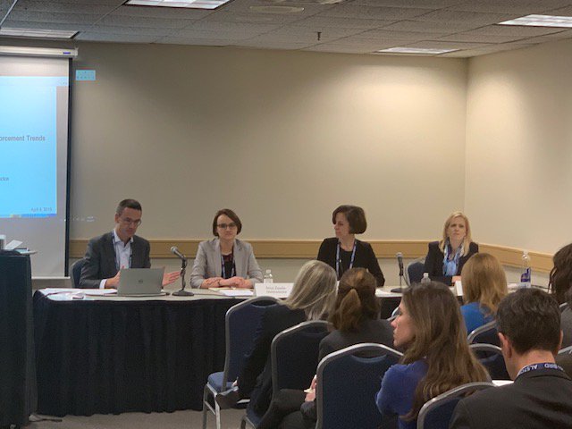 wilsonsonsini's tweet photo. #WSGR Brussels partner Jan Dhont @PrivacyLawyerEU is currently speaking on a panel about "Transatlantic Privacy Enforcement Trends" at the International #Privacy & #Security Forum @privsecforum in D.C. at George Washington University @GWtweets! #IPSF19 https://t.co/ZibHaZmtgs