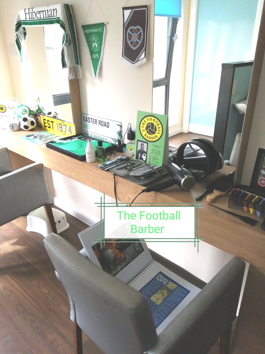 Murphy_Celtic's tweet photo. Another great session today delivering #FootballBarber pop up experience for gents in Musselburgh, East Lothian. Nice meeting @CareInspect Very impressed by my unique concept 👍 Reminiscence &amp; #FootballMemories while giving the gents dignity &amp; confidence ✂️💈🏐 @FootballMemSco https://t.co/DToe4okAV7