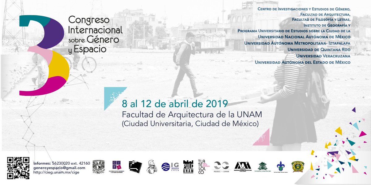 ModernasUNAM's tweet photo. Tercer Congreso Internacional sobre Género https://t.co/gZJBVUD2cl