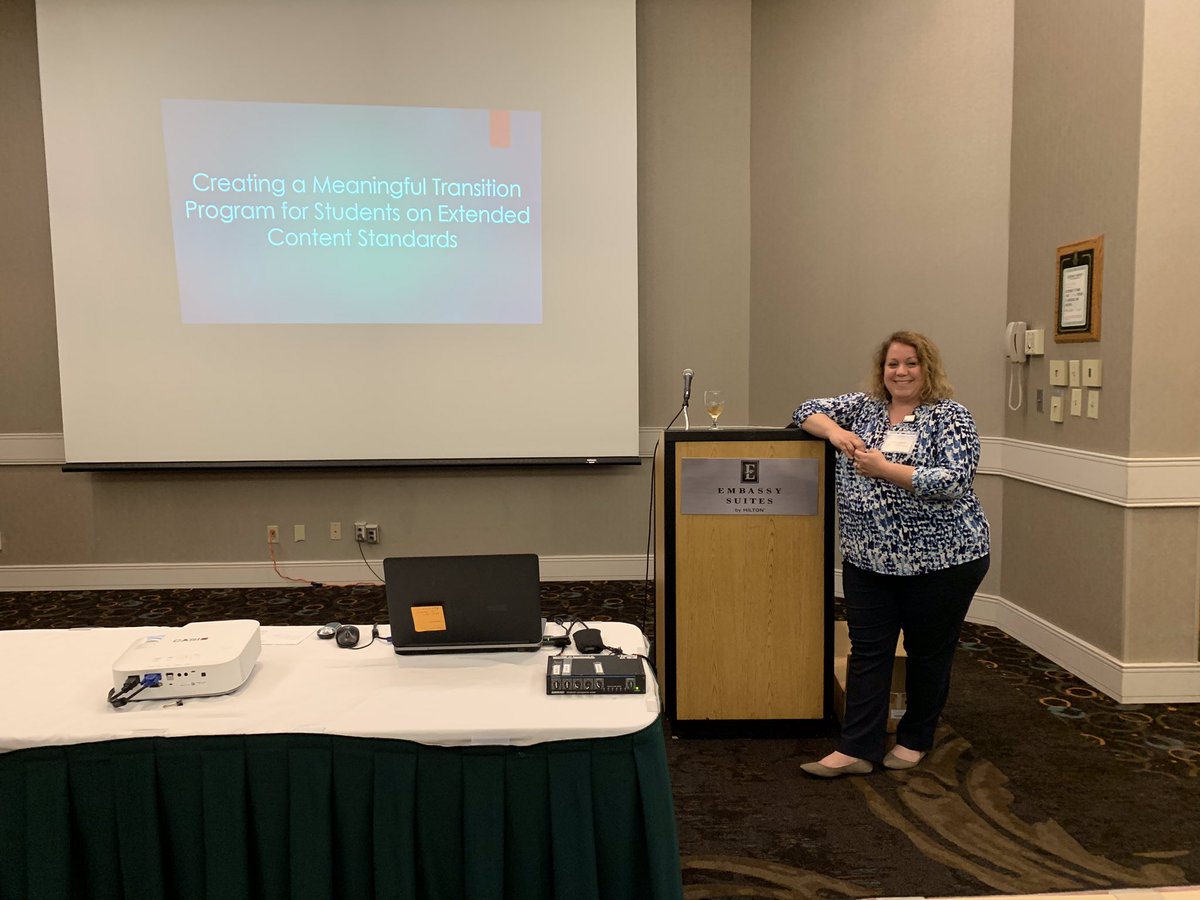 jaime_rhodes_1's tweet photo. NHCS representing at the 2019 NC-DCDT Conference!! Proud to work with this wonderful group of teachers and VR Counselors!
#ncdcdt #nctransition #nctransitionconference @askewjulie @MsMcCullough11 @joannas_souza @NewHanoverCoSch @betsatw @LaneyHSNews @NewHanoverHS @MicahBigham https://t.co/XU7w5Dgw9T