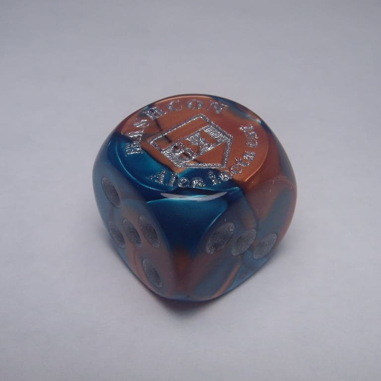 BASHCon's tweet photo. If you did not see them on Instagram, here are the dice from BASHCon 34. We will be ordering them soon. If you come to BASHCon 35 and you came to BASHCon 34, you will receive it at the con. If you prefer that we send it to you, you can PM any of the pages and we will help you. https://t.co/ihTJtqk8l6