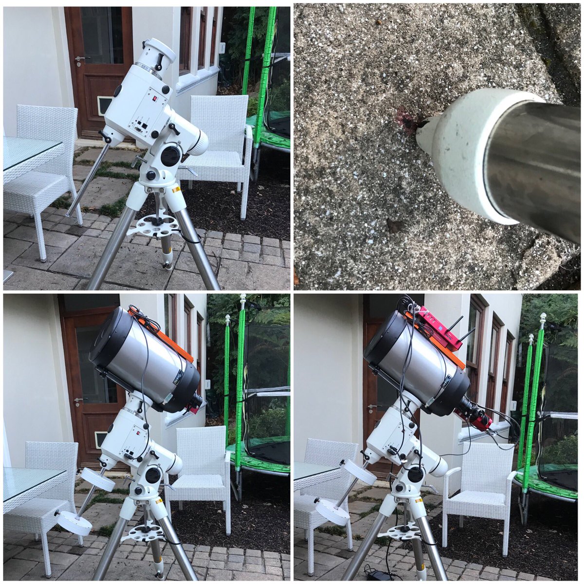 AstroCapetown's tweet photo. Thanks to my @primalucelab Eagle Pro, setting up is now a three step process 😀. 1. Place the mount on a marked spot. 2. Attach the scope and finally 3. Attach the Eagle and camera. DONE ✅. If I had a pier it would be two steps 😀🔭✨🌌🇮🇹🇩🇪 #astrophotography #primalucelab #astro https://t.co/boQ1p4p3eU