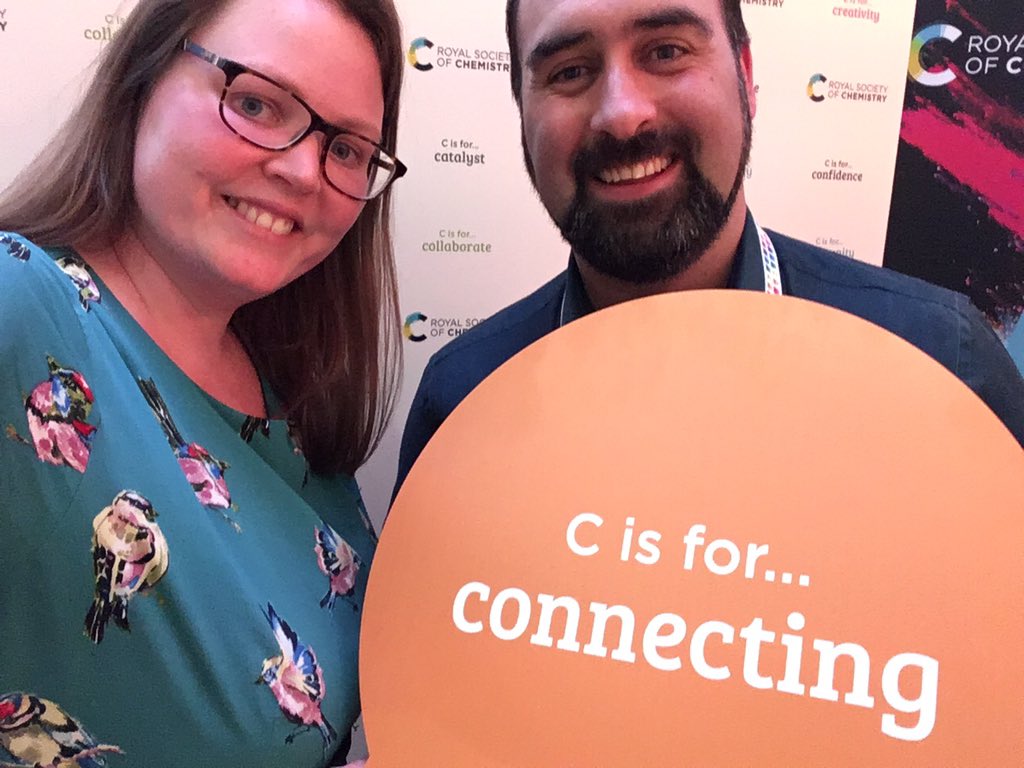 sewychloe's tweet photo. #RSCisfor... Couple! Smug or what? @andrewjtshore @RoySocChem https://t.co/qtxI0208fK