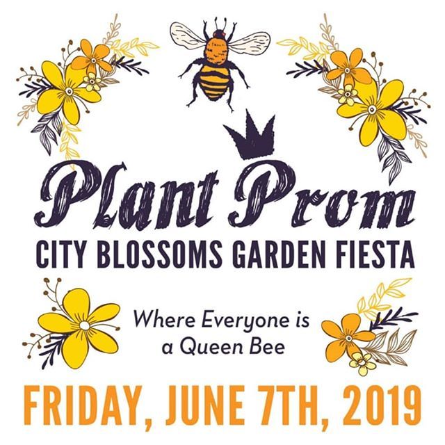 CityBlossoms's tweet photo. Dust off your #cummerbunds and #savethedate! You're cordially invited to the #cityblossoms annual #GardenFiesta where everyone - from bumble bees to carpenter bees - is a #queenbee 🌼👑🐝🥳 It's happening June 7th from 6-9pm at the City Blossoms Studio (516 Kennedy St. NW). … https://t.co/NVF77ESVnT