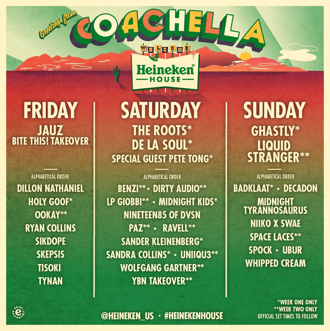 decadon's tweet photo. You know what? To celebrate my first time playing Coachella, I’m gonna give away a weekend pass to Coachella Weekend 2. 

Just Retweet/Like this post, tag your fam in the comments and make sure to follow me for your chance to be one of my personal guests to the fest. ❤️🤘🏼 https://t.co/uCkpvTpmdh
