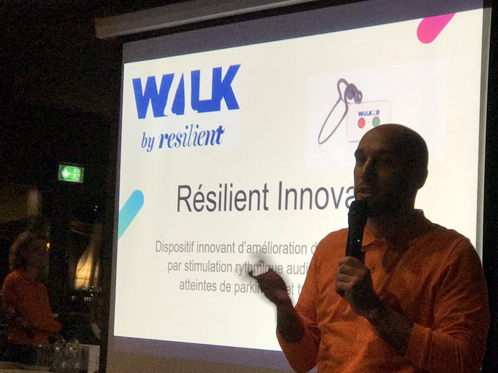 Les RDV de la #Pharmacie : <a href="/Resilient_Innov/">Resilient Innov Fr</a> présente le Walk Me 👍 <a href="/Exco_France/">EXCO</a> #Parkinson et stimulation rythmique