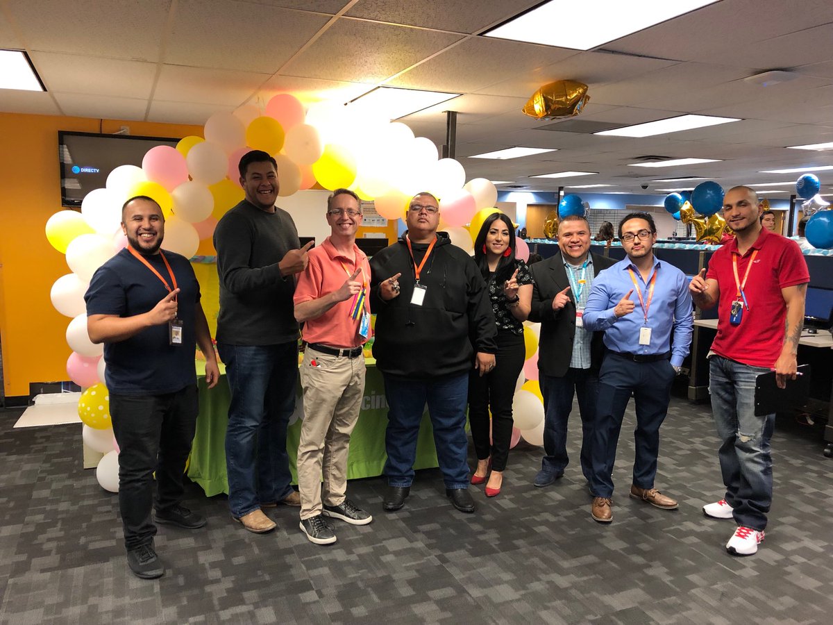 Alorica El Paso Team Leaders - .Com and Direct Sales - celebrating a week of SUCCESS!