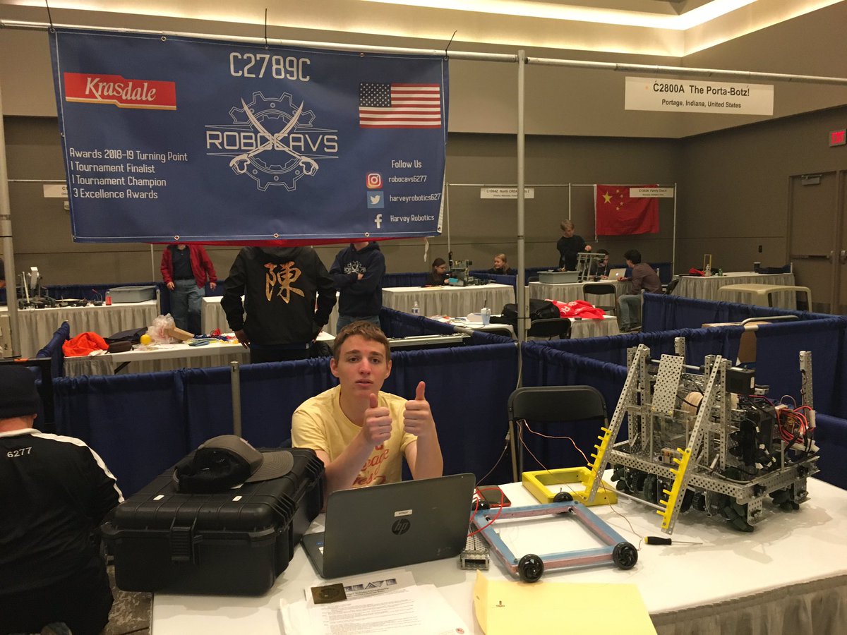 Let the games begin!!  Setting up the robots El Diablo,Hellcat, and C2789C!!