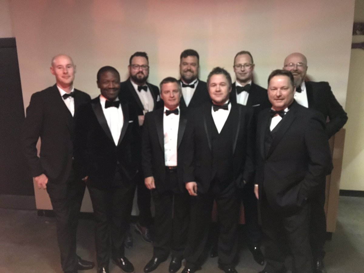 Warm welcome from PBG lads at the #KBBAwards19   Where are our PBG ladies?