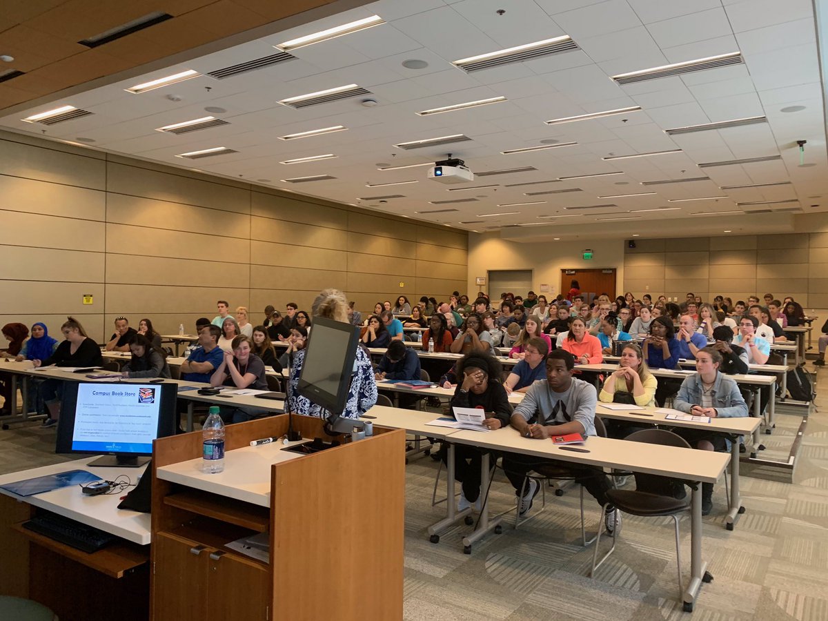 WakeTechAdmit's tweet photo. CCP New Student Orientation underway! Wake Tech Perry Health Sciences Campus. #waketech #ccp https://t.co/Y3wVyNwr0D