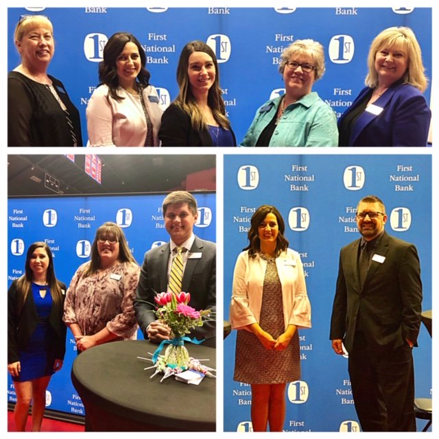 FNBFirst's tweet photo. Our team met fantastic students and had great conversations today at the @HutchCCNews Career Connections Job Fair! Thanks to all who stopped by our booth! #FNBThanks https://t.co/omMgKjG6z2